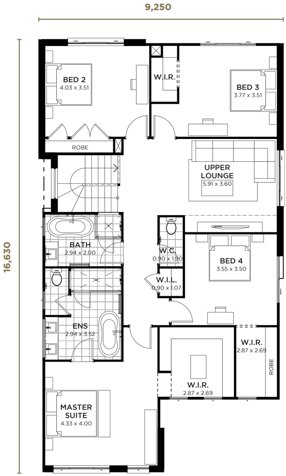 Washington Dual Living Dual Living Home Design | Wisdom Homes