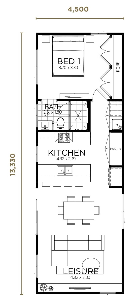 Parkside Granny Flat Home Design Wisdom Homes