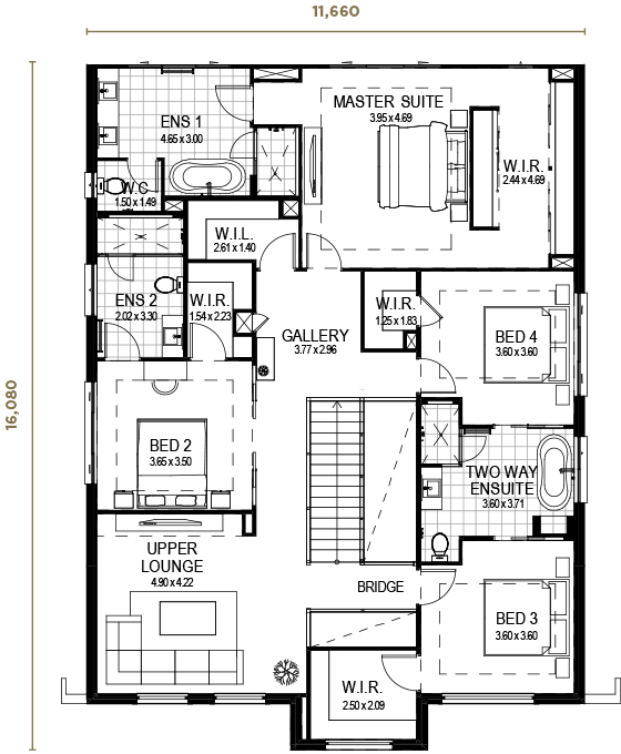 Monte Carlo Manor Collection Double Storey Home Design | Wisdom Homes