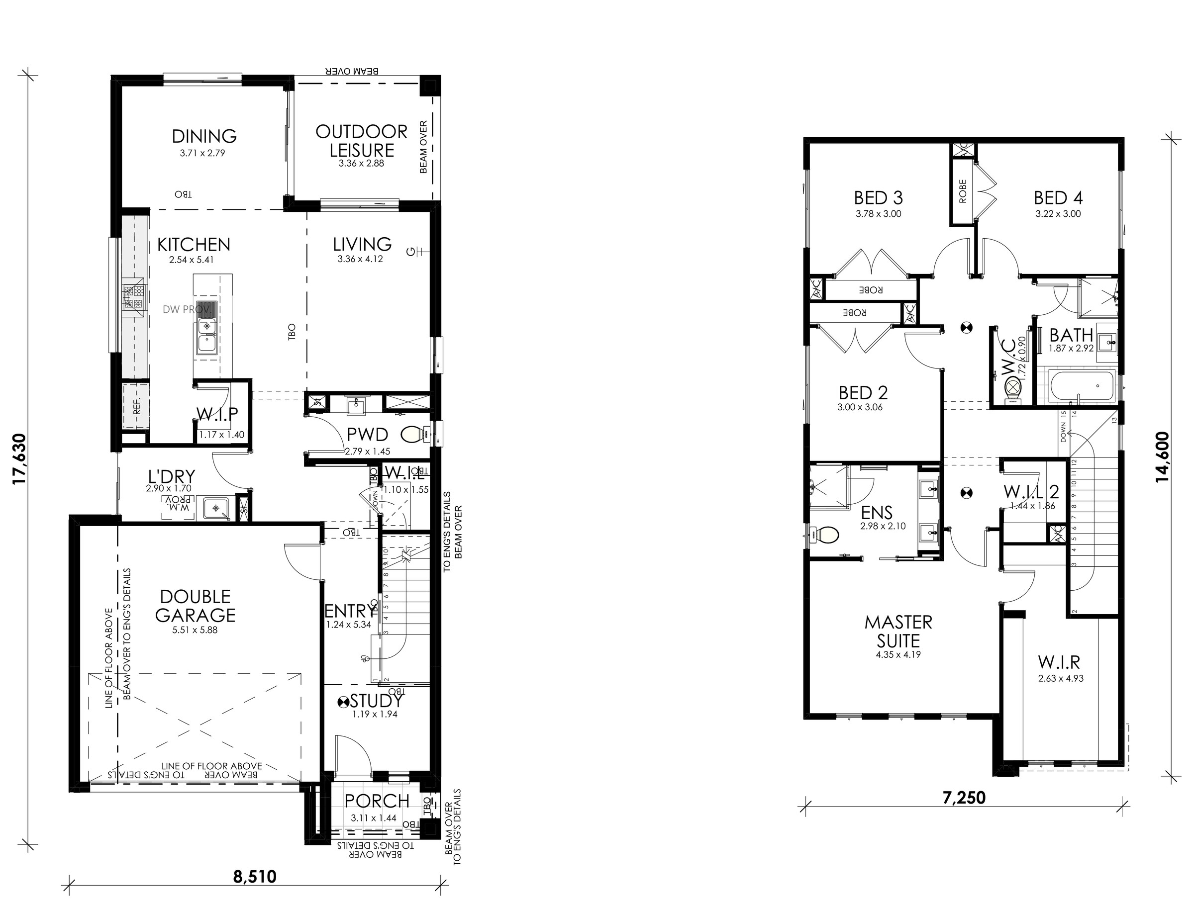 Sienna Sienna ground floor plan