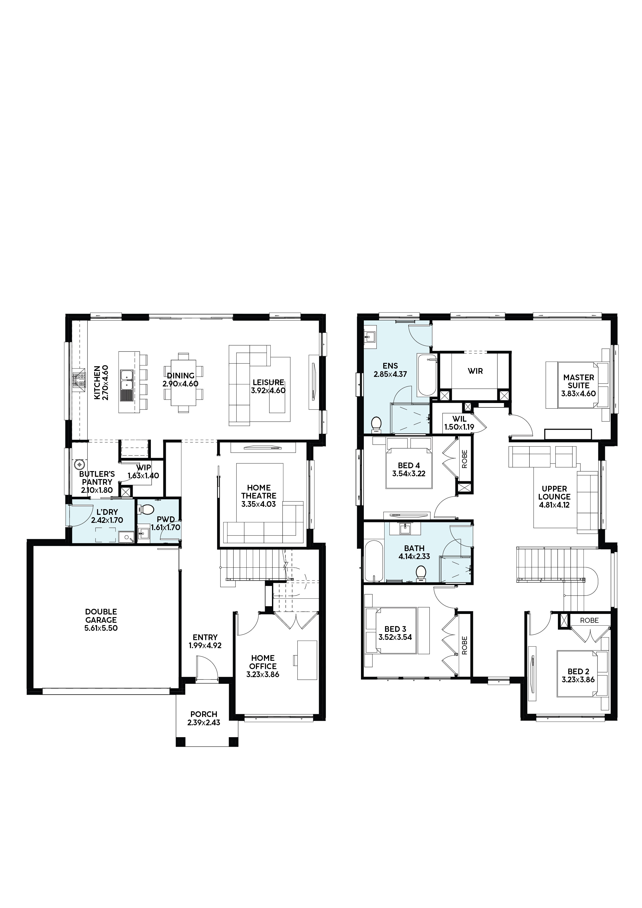 Boston Double Storey Home Design | Wisdom Homes