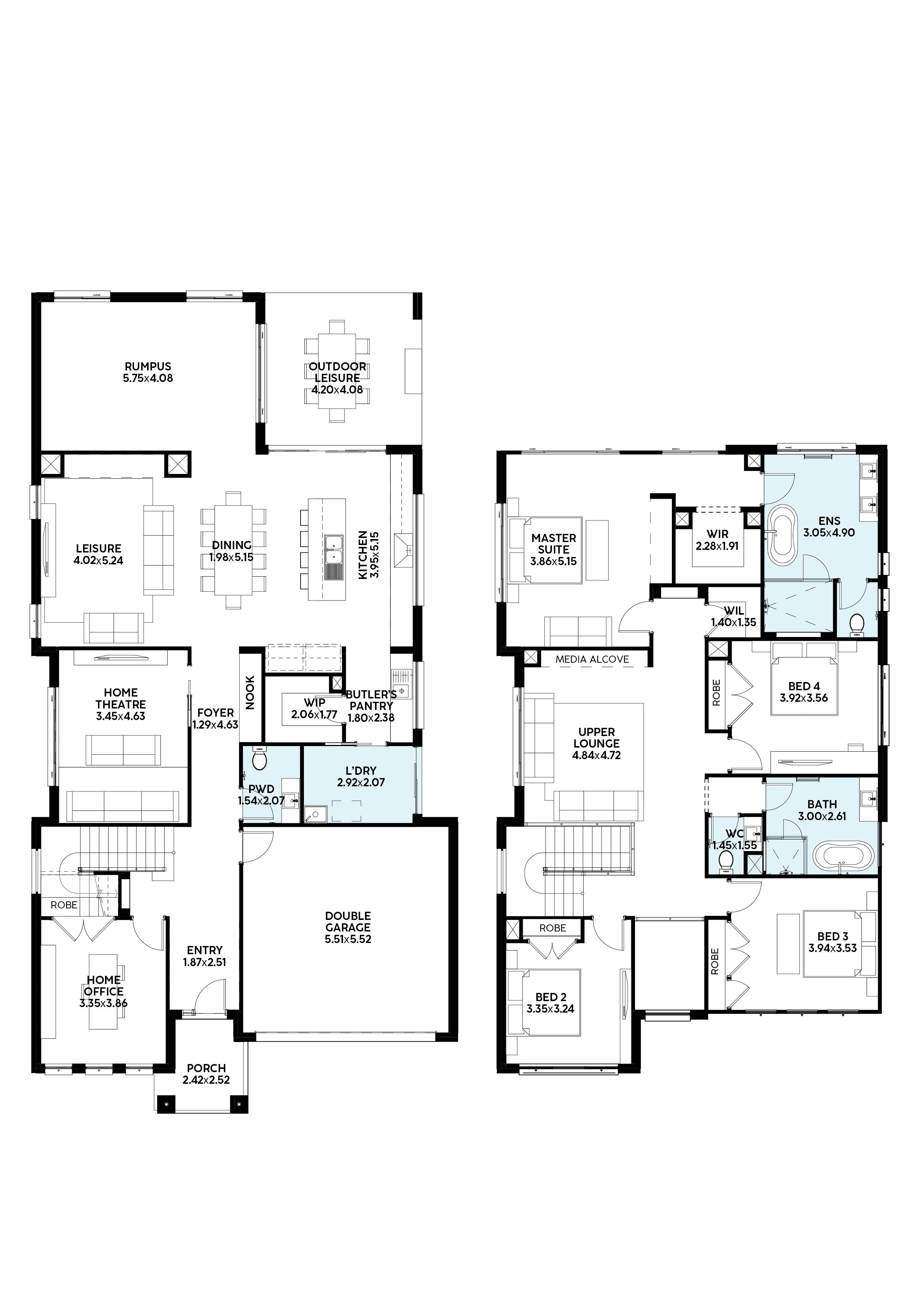 Boston Double Storey Home Design | Wisdom Homes