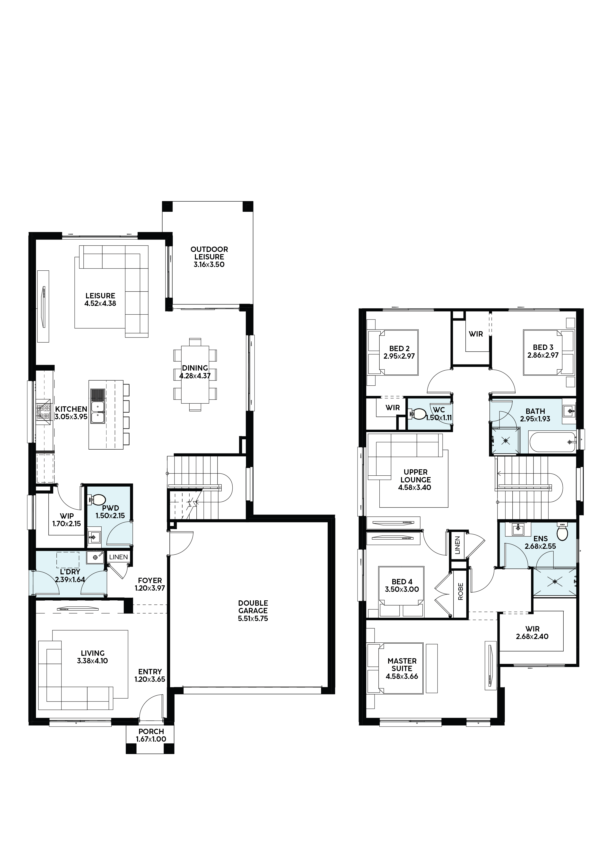 Brooklyn Double Storey Home Design | Wisdom Homes