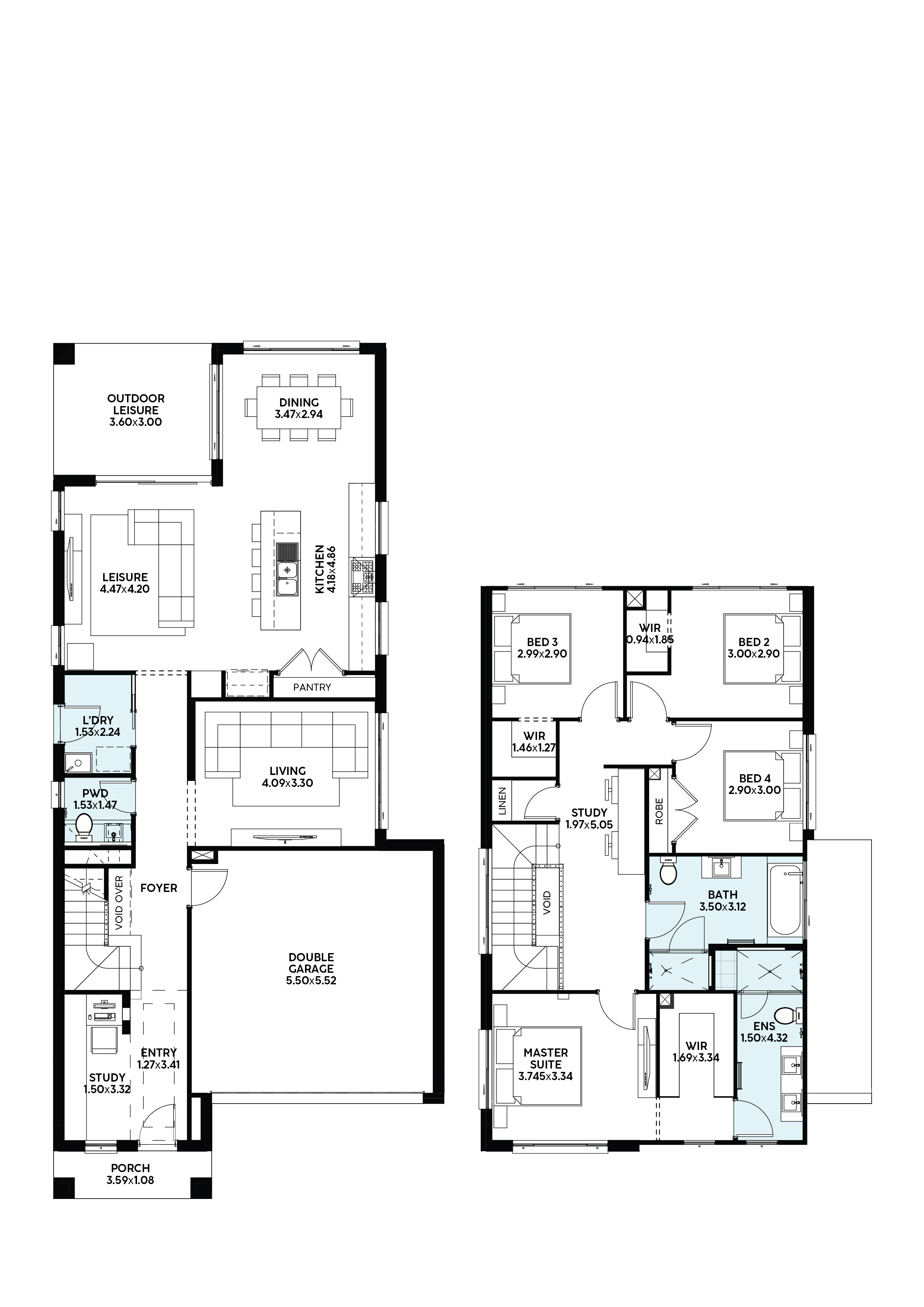 Capri Double Storey Home Design | Wisdom Homes