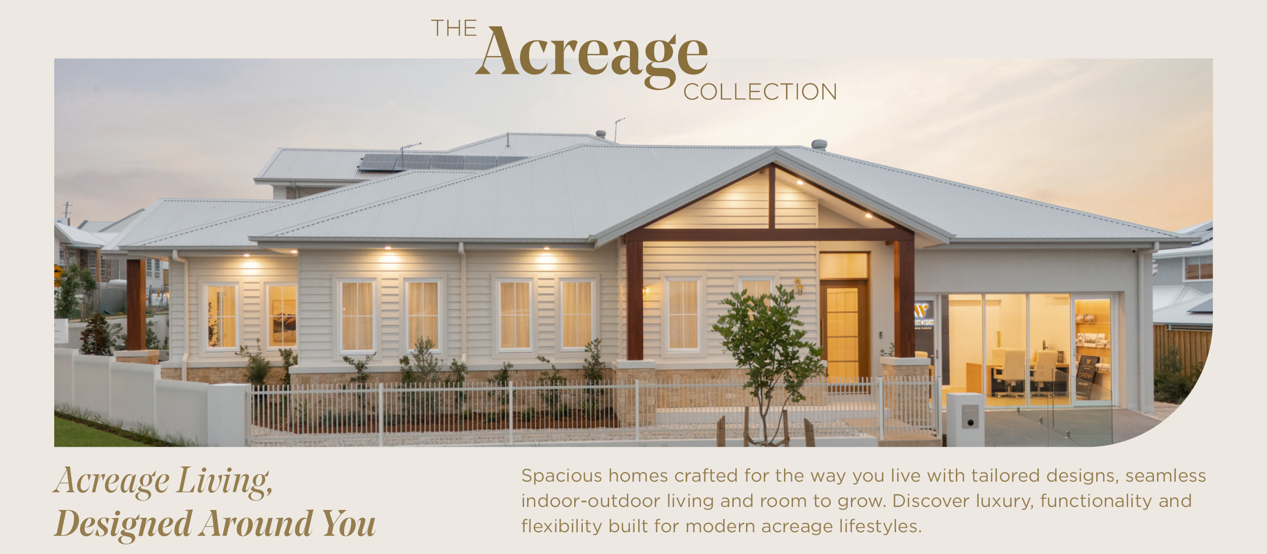 Web Banner   The Acreage Collection   Desktop