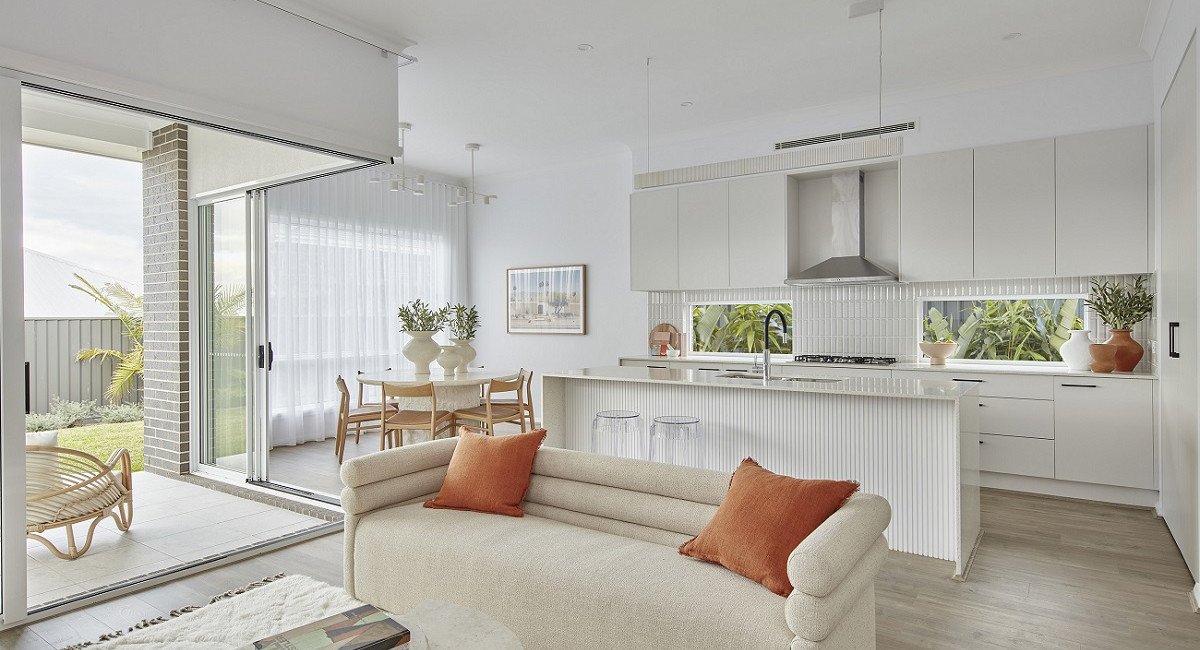 Wisdom Homes Capri 8765 Living Kitchen 1