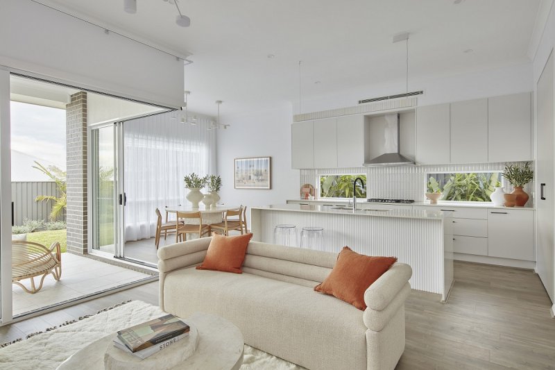 Wisdom Homes Capri 8765 Living Kitchen 1