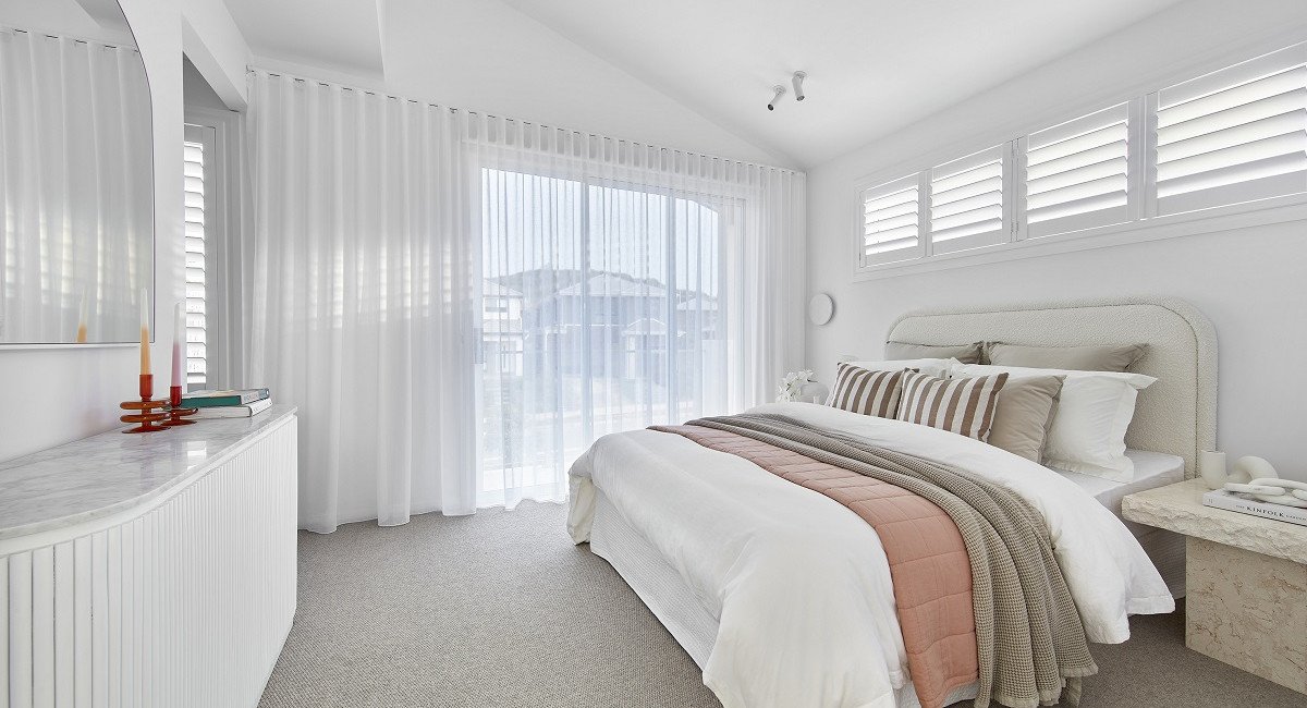 Wisdom Homes Capri Master Bedroom