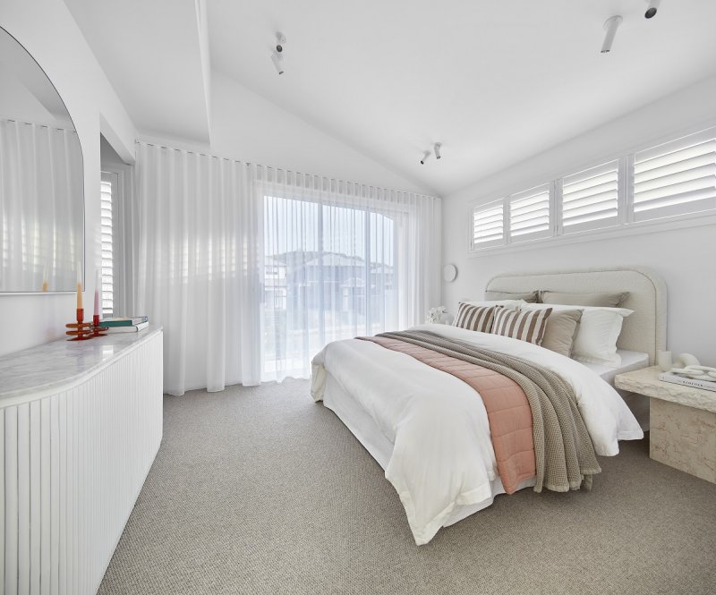 Wisdom Homes Capri Master Bedroom