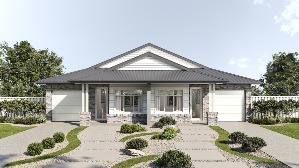 Wisdom Homes   H&L Renders   Aria 34 Duplex   Country 4K Full