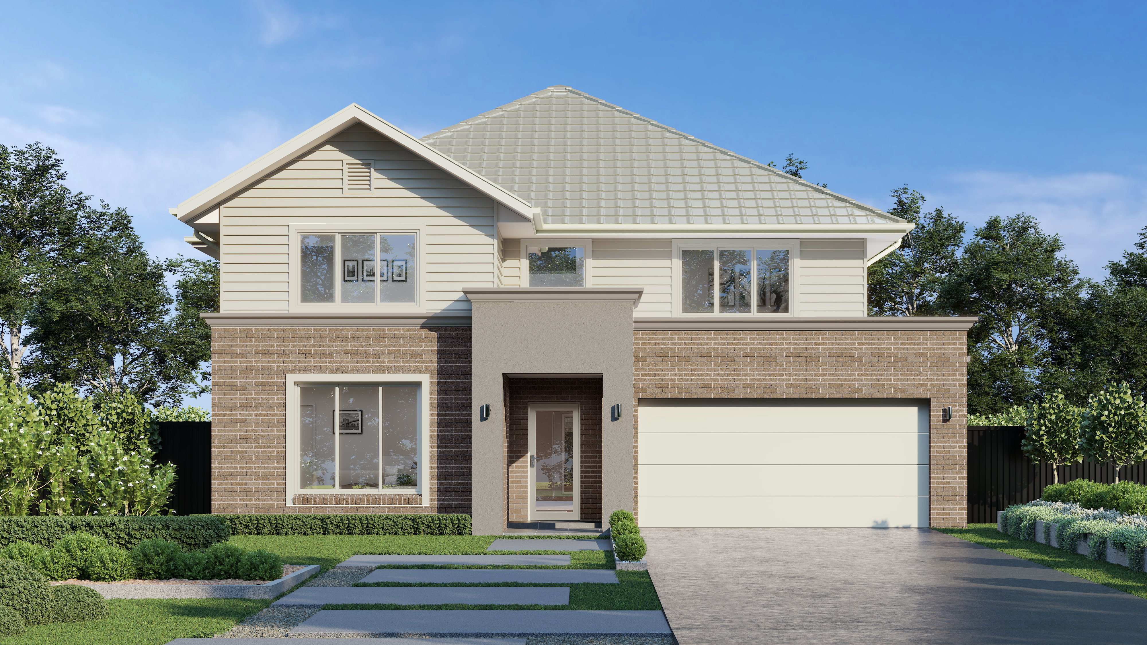 Wisdom Homes Manhattan 44 Ens Hamptons 4K Full Render CS D