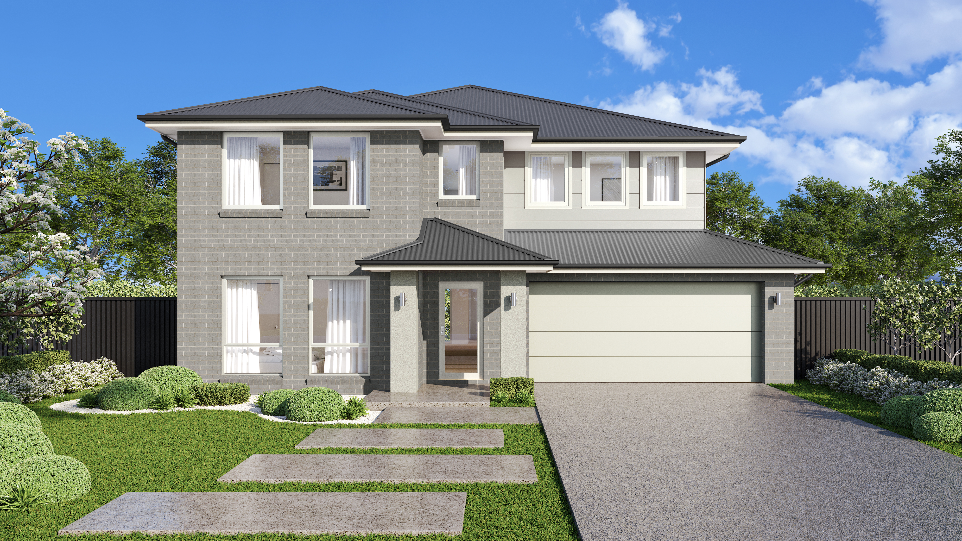 Wisdom Homes Manhattan Classic  4K Full Render