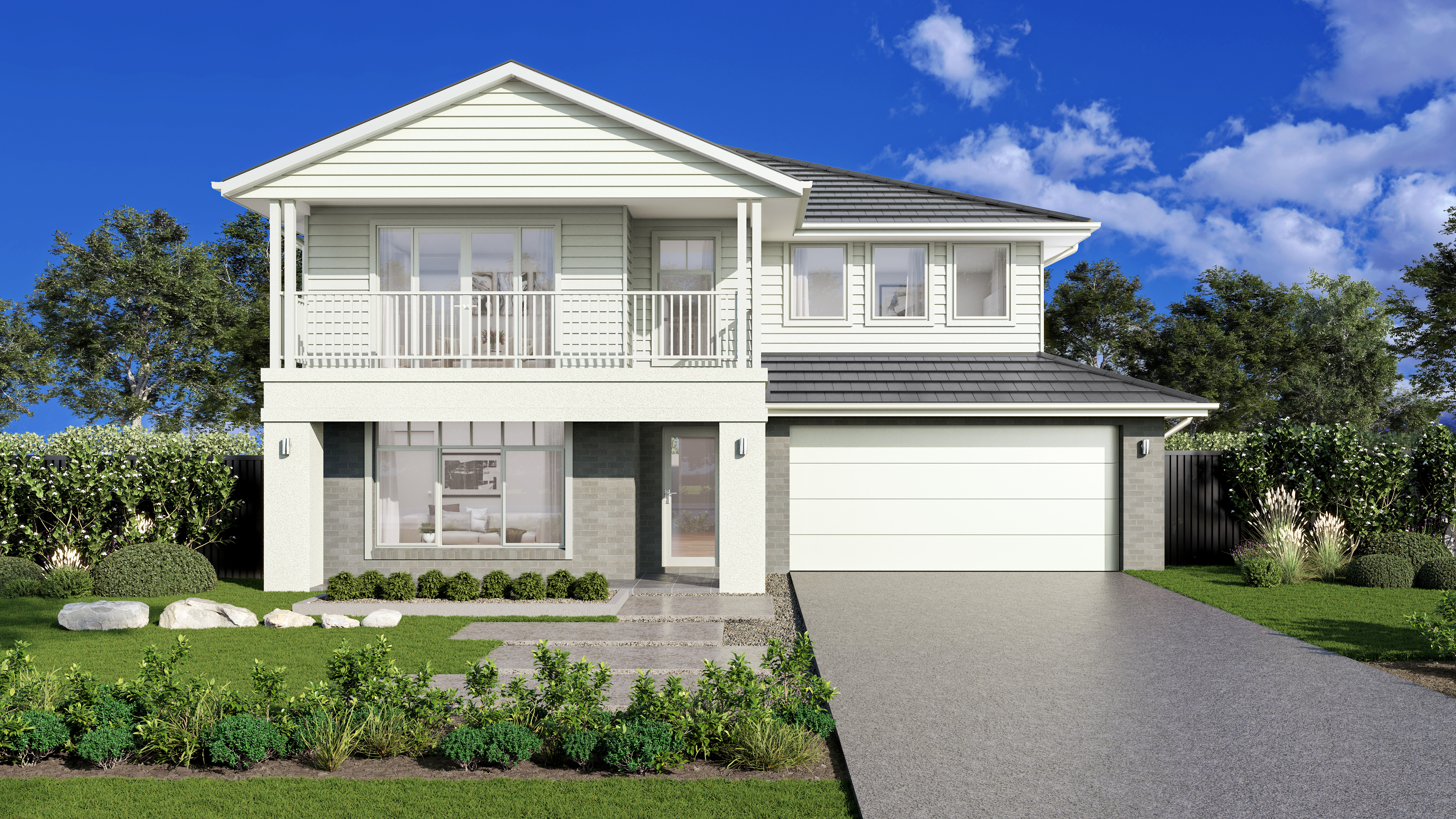 Wisdom Homes Manhattan Homestead 4K Full Render