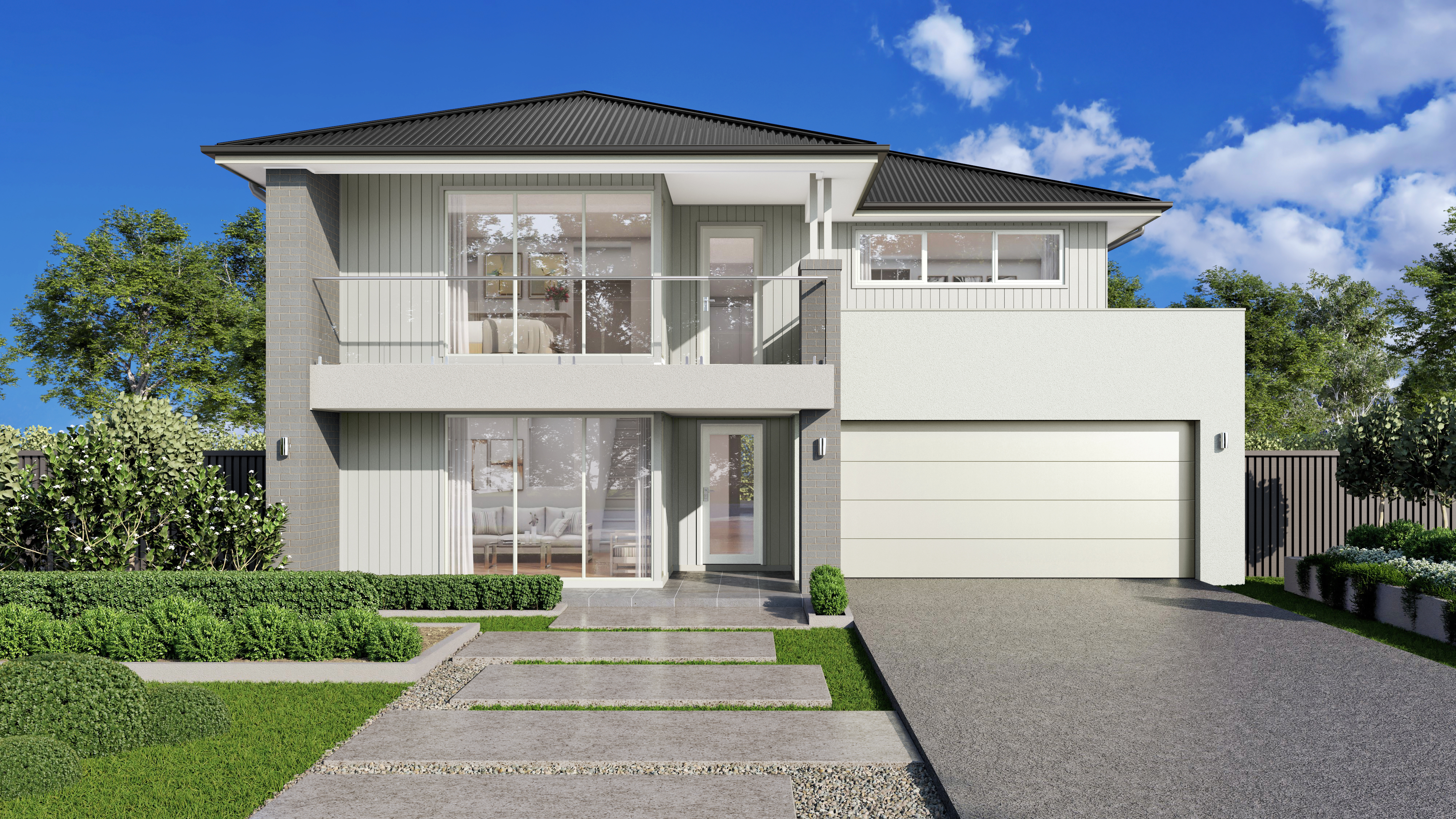 Wisdom Homes Manhattan St Augustine 4K Full Render
