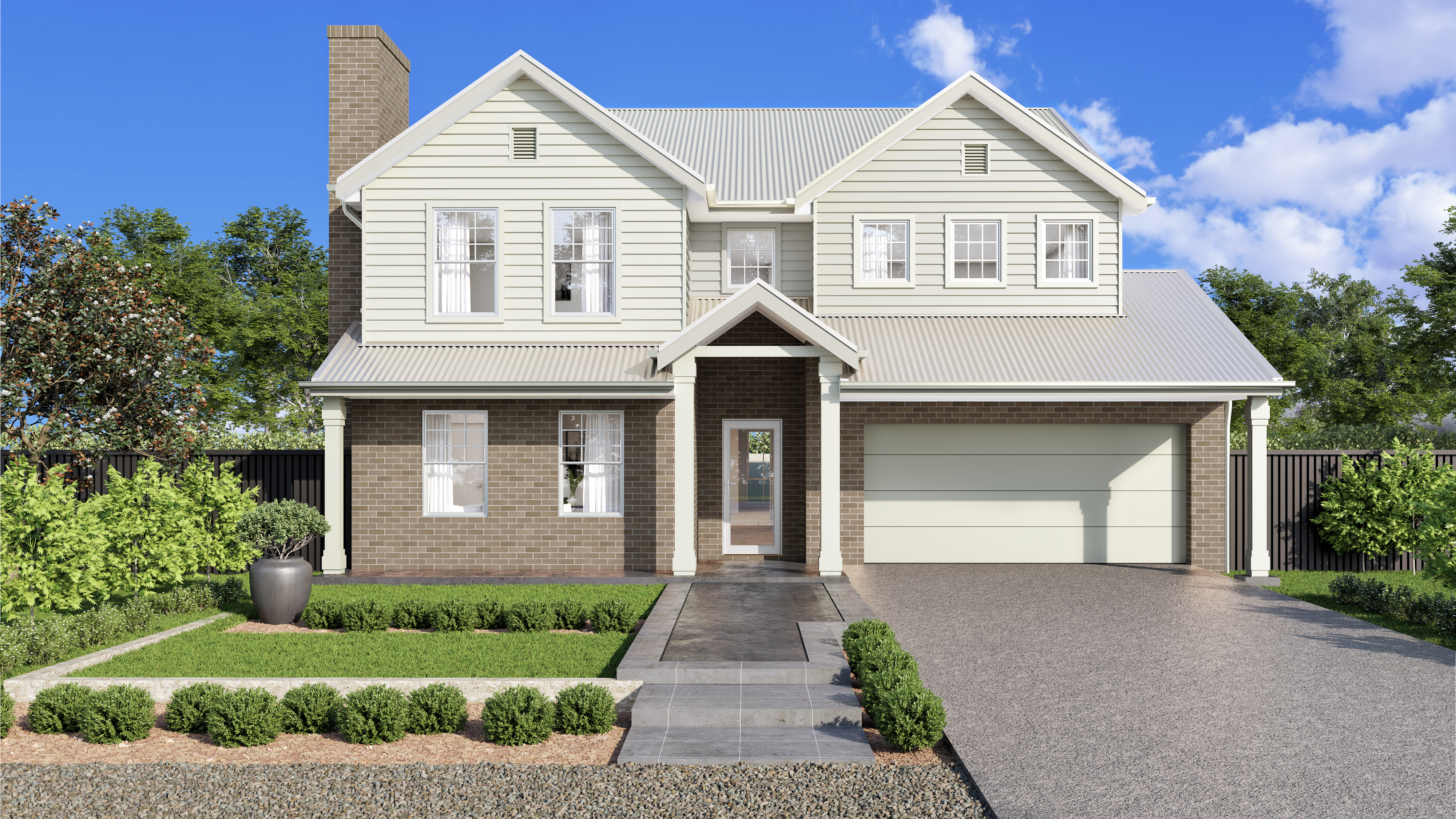 Wisdom Homes Manhattan Vermont 4K Full Render