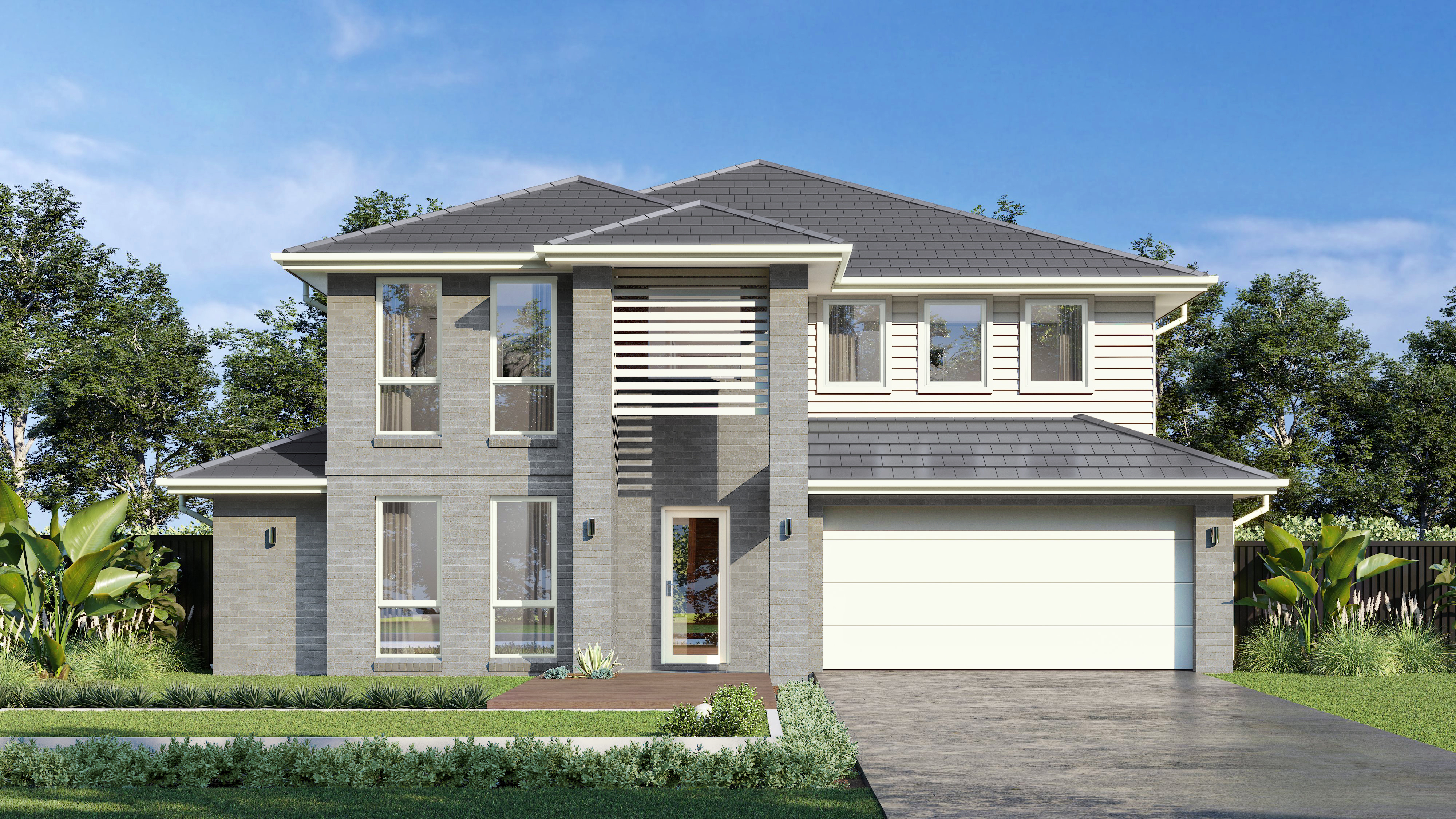 Wisdom Homes Monte Carlo 40 New Portico 4K Full Render CS E