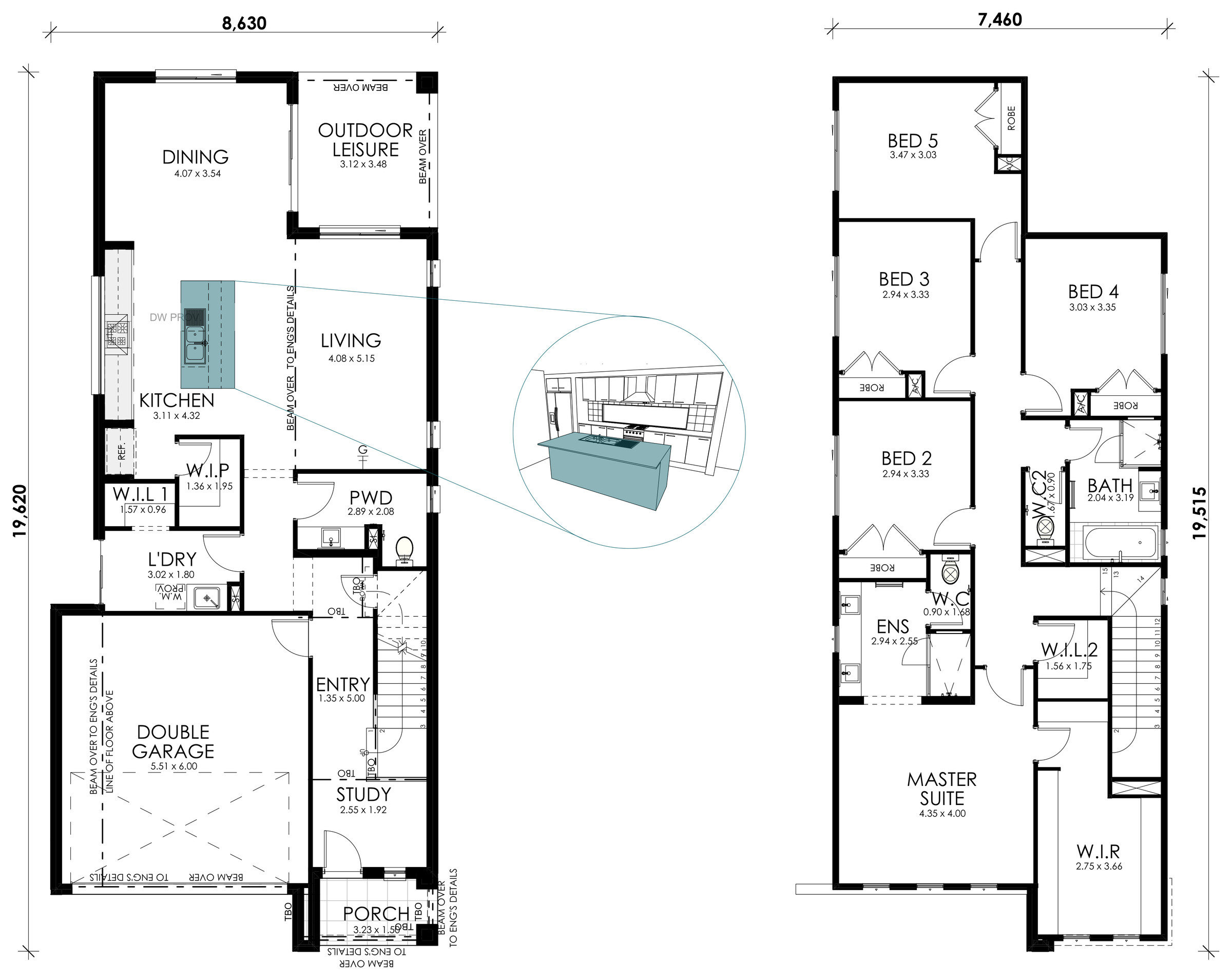 Magnolia floorplan option: Grand Island