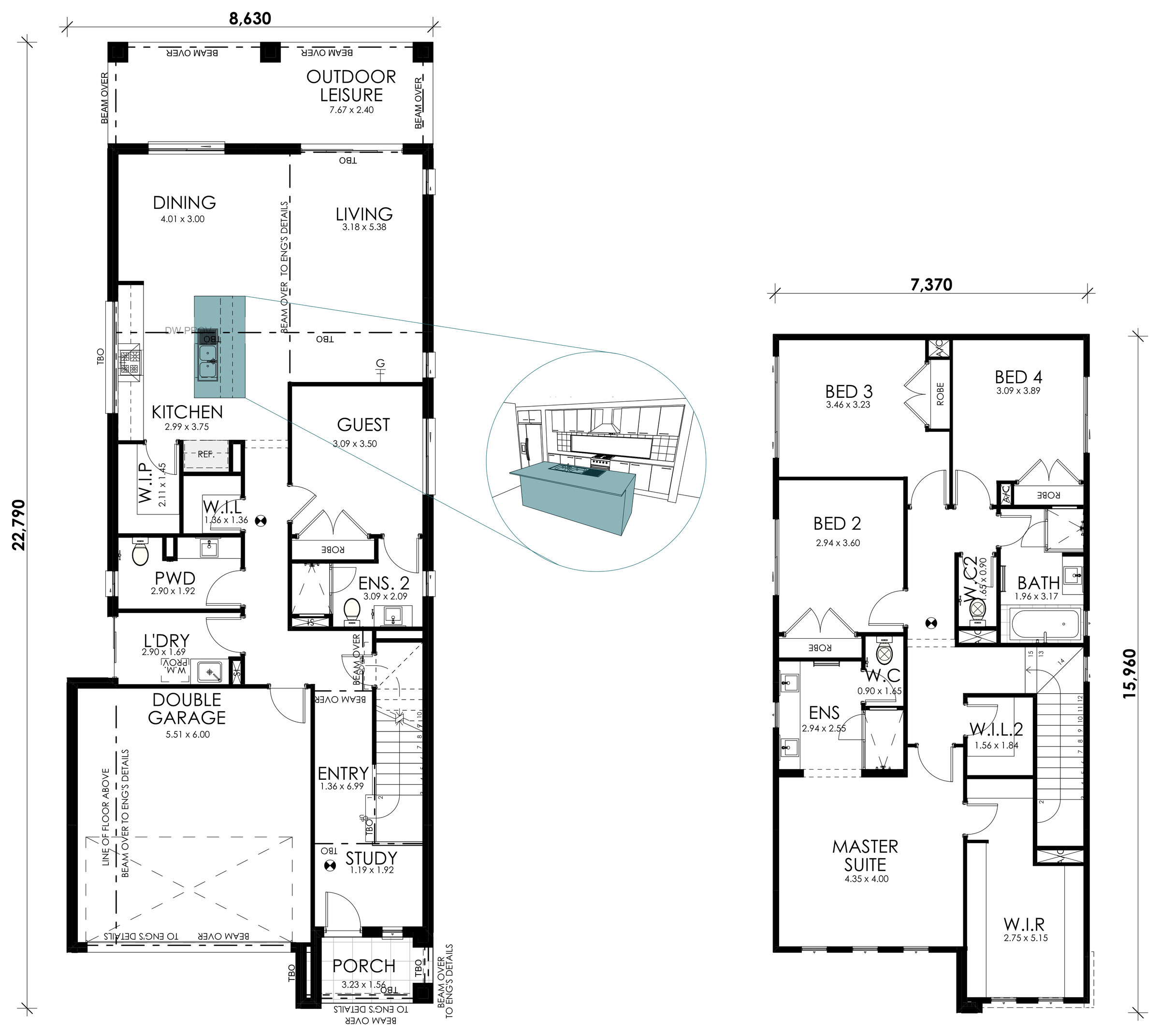 Magnolia floorplan option: Grand Island