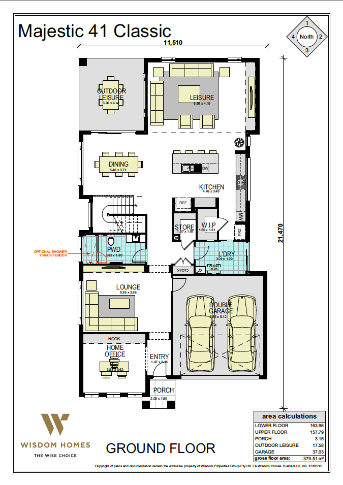 Majestic Majestic ground floor plan